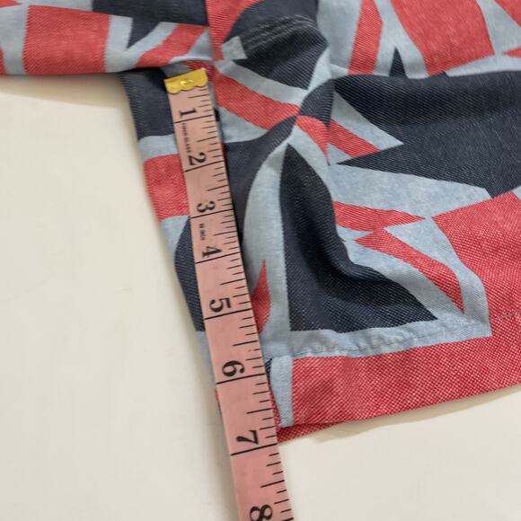 Ben Sherman Swim Trunks Mens XXL Board Short Gorpcore Geometric All Over Print - Picture 8 of 10